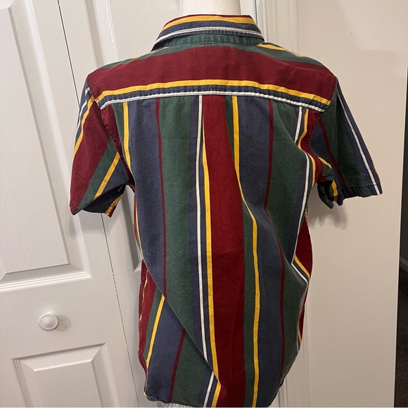 PacSun Retro Men’s Striped Button Up - Picture 4 of 6
